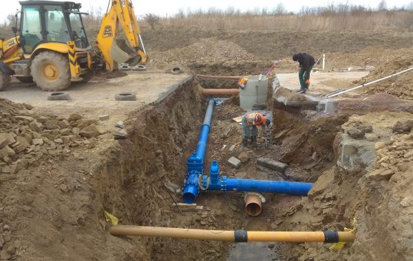 Budowa sieci wodociągowej i kanalizacji sanitarnej w ul. Villardczyków w Wałbrzyskiej Strefie Ekonomicznej